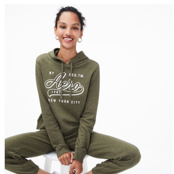 Aero Script Hooded Pullover - Picture 3 of 6